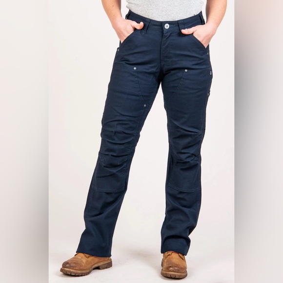 Dovetail Workwear Pants - Dovetail Workwear Anna Taskpant
Uniform Navy Canvas Midweight Pants Size 10